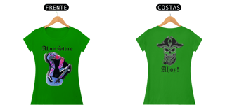 Nome do produto Baby Look Feminina Skate