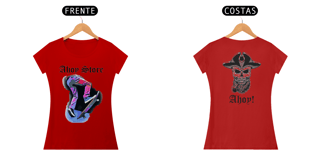 Nome do produto Baby Look Feminina Skate