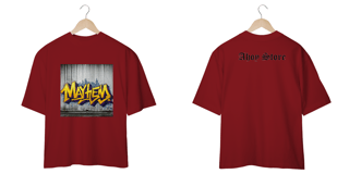 Nome do produto Camiseta Oversized - Mayhem Graffiti