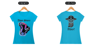 Nome do produto Baby Look Feminina Skate