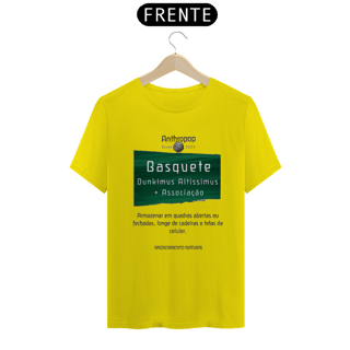 Nome do produto Basquete é o melhor remédio - T-Shirt Quality