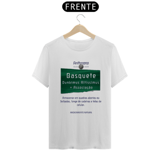 Nome do produto Basquete é o melhor remédio - T-Shirt Quality