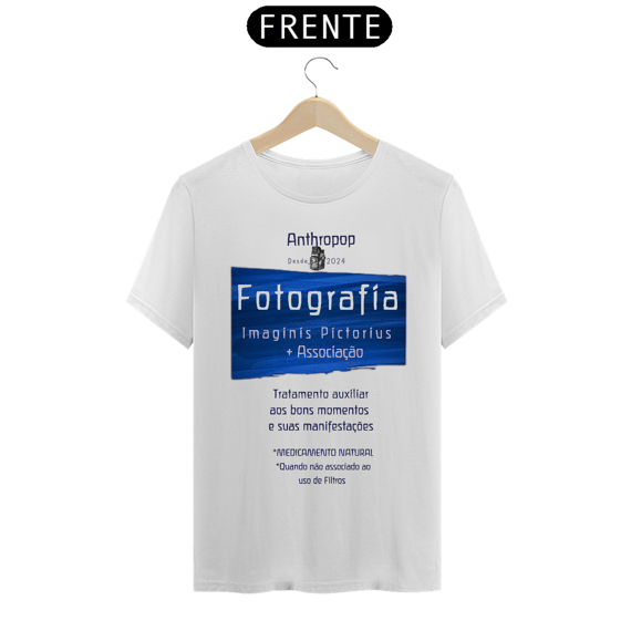 Fotografia é o melhor remédio -  T-Shirt Classic