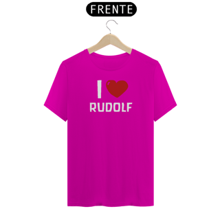Nome do produto I ♥ Rudolf - T-Shirt Quality