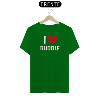 Nome do produto I ♥ Rudolf - T-Shirt Quality