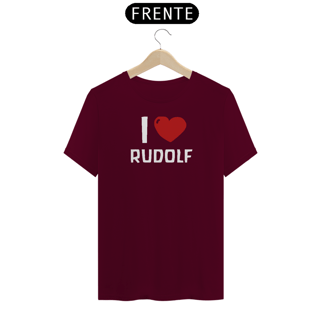 Nome do produto I ♥ Rudolf - T-Shirt Quality