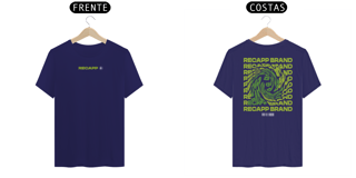 Nome do produto Camiseta Brand (logo branca)