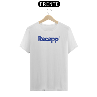 Nome do produto Camiseta Recapp Floral (estampa azul)