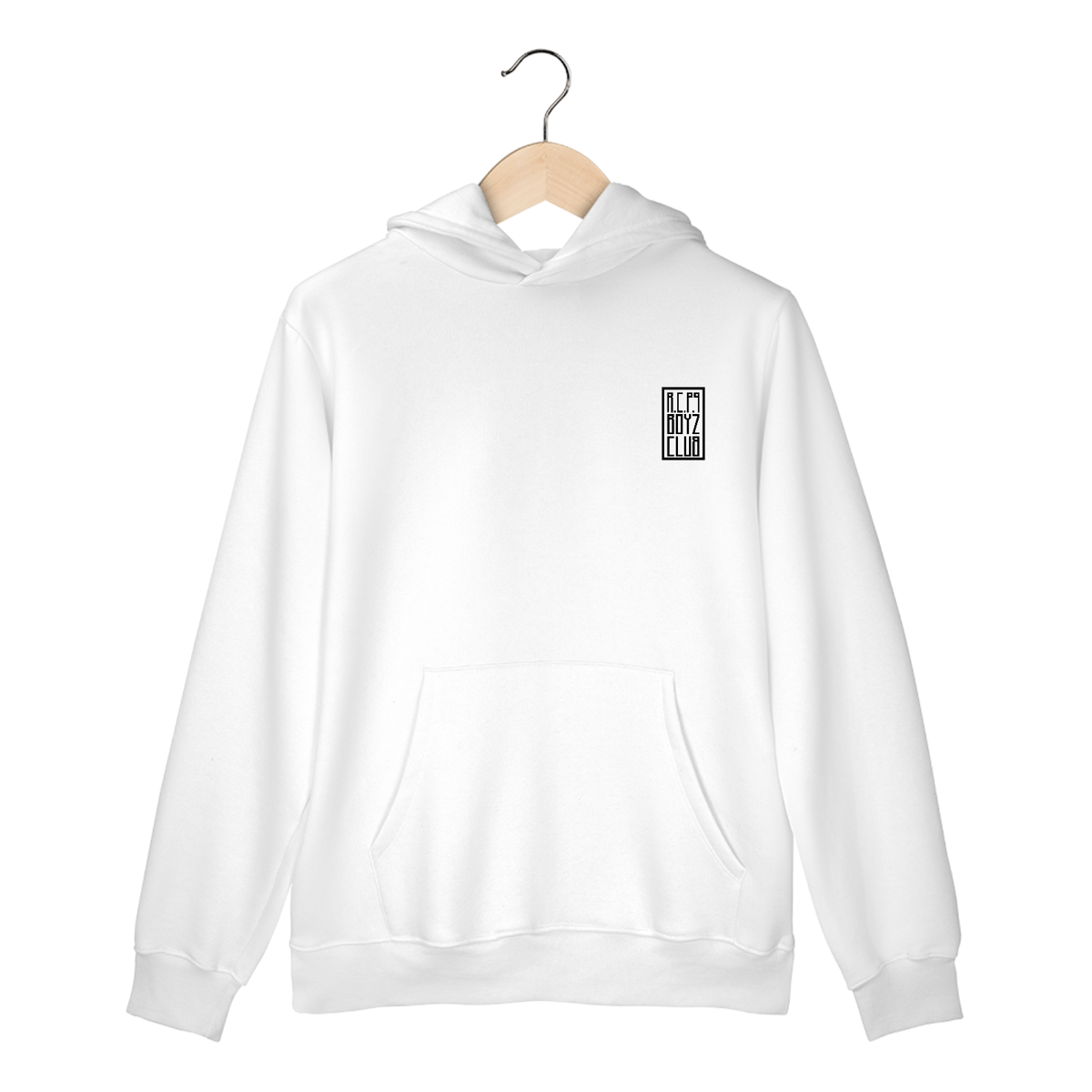 Nome do produto: Moletom Canguru Recapp Boyz Club (estampa preta)