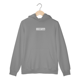 Nome do produto Moletom Canguru Minecraft (estampa branca)
