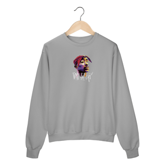 Nome do produto Moletom Tupac Hit En Up (escrita branca)