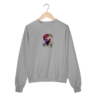 Nome do produto Moletom Tupac Hit En Up (escrita preta)