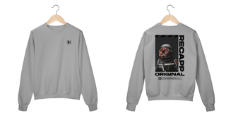 Nome do produto Moletom Space Flowers (estampa preta)