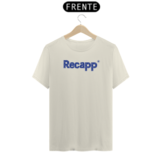Nome do produto Camiseta Recapp Floral (estampa azul)