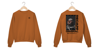Nome do produto Moletom Space Flowers (estampa preta)