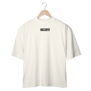 Nome do produto Oversized Minecraft (estampa preta)