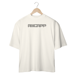 Nome do produto Oversized 3D (estampa preta)