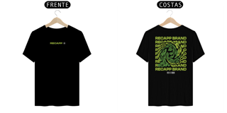 Nome do produto Camiseta Brand (logo branca)
