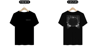 Nome do produto Camiseta World (estampa preta)