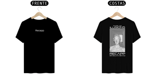 Nome do produto Camiseta Ilusions (estampa branca)