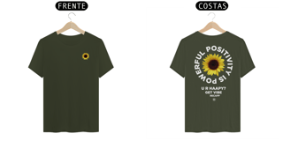 Nome do produto Camiseta Get Vibes (escrita branca)