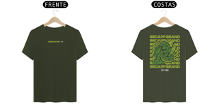 Nome do produto Camiseta Brand (logo branca)