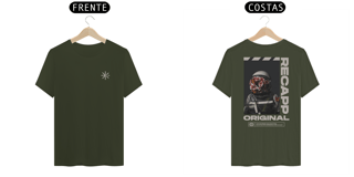 Nome do produto Camiseta Space Flowers (estampa branca)