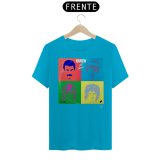 Nome do produto CAMISETA VINIL QUEEN - HOT SPACE