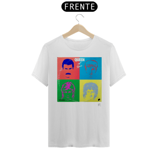 Nome do produto CAMISETA VINIL QUEEN - HOT SPACE