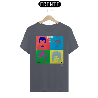 Nome do produto CAMISETA VINIL QUEEN - HOT SPACE