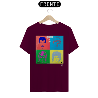 Nome do produto CAMISETA VINIL QUEEN - HOT SPACE