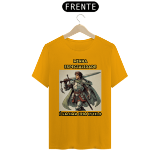 Nome do produto T-Shirt Classic RPG cômica