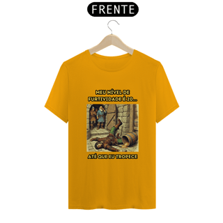 Nome do produto T-Shirt Classic RPG cômica