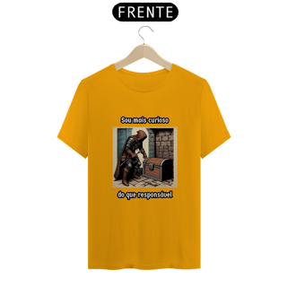 Nome do produto T-Shirt Classic RPG cômica