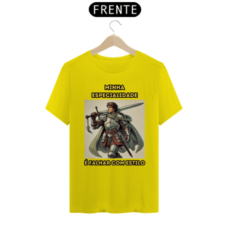 Nome do produto T-Shirt Classic RPG cômica