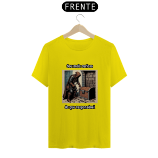 Nome do produto T-Shirt Classic RPG cômica