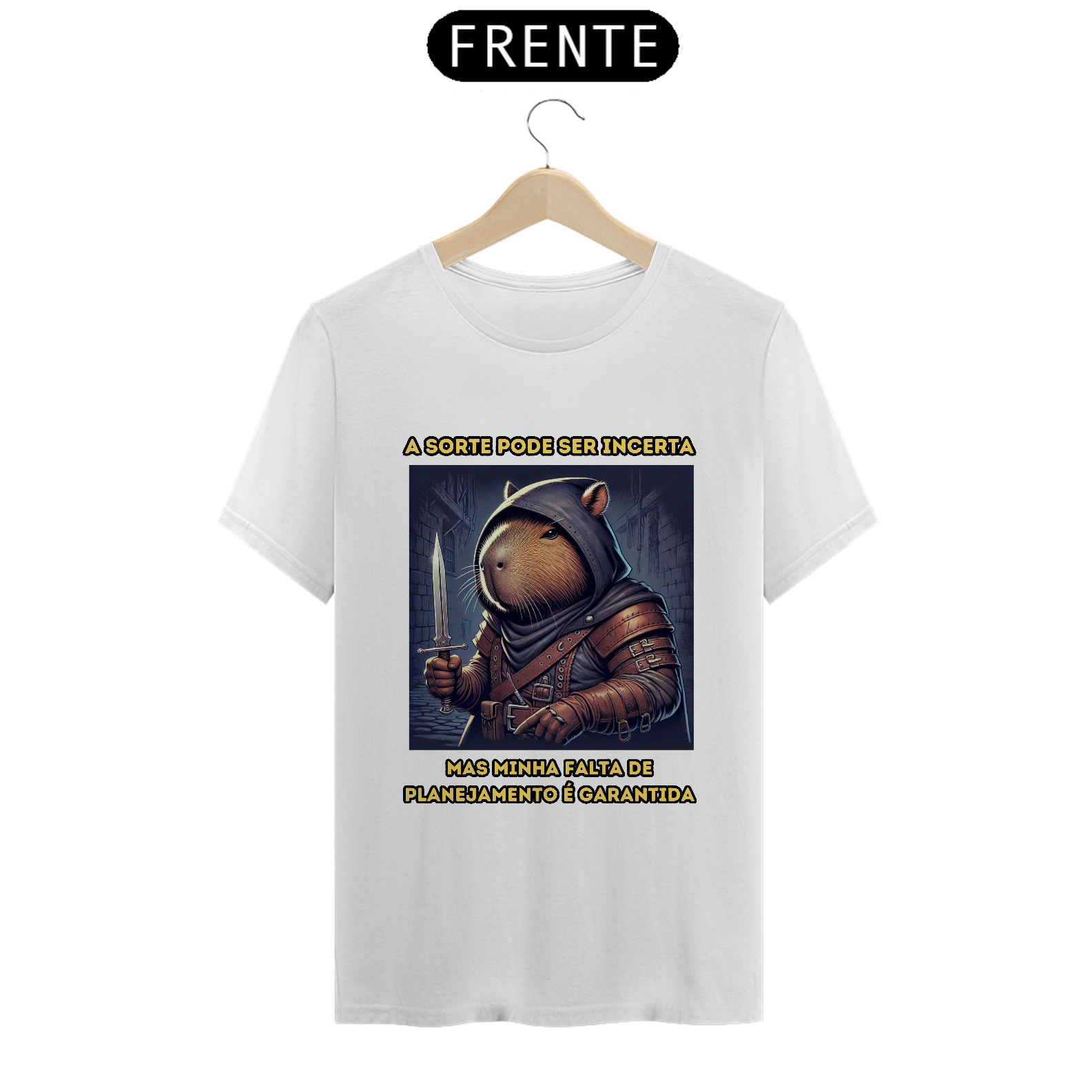 T-Shirt Classic RPG cômica