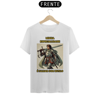 T-Shirt Classic RPG cômica