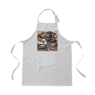Nome do produto Avental RPG Bárbaro let him cook!