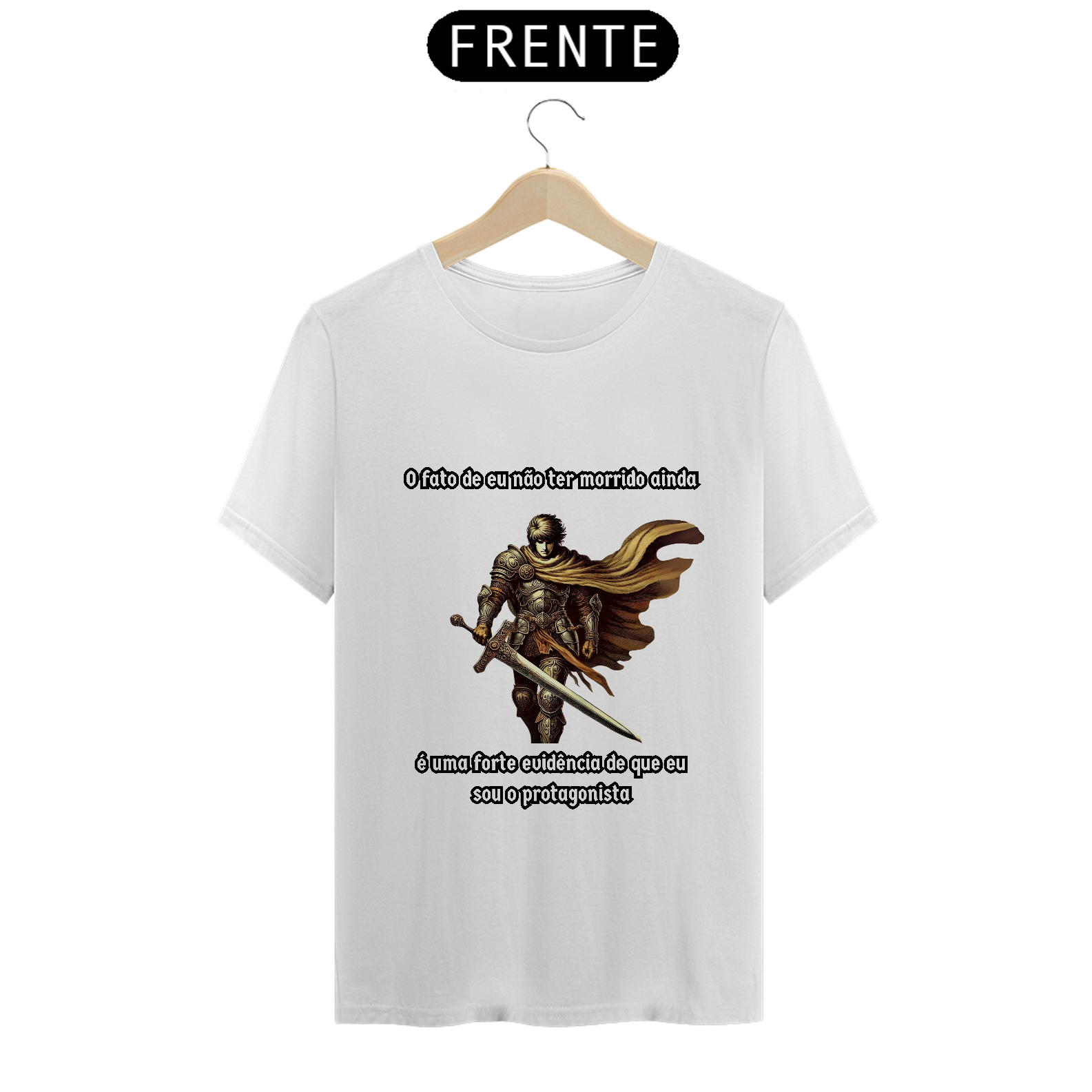 T-Shirt Classic RPG cômica