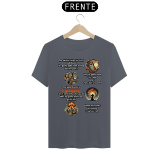Nome do produto T-Shirt Classic RPG cômica