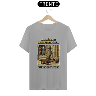 Nome do produto T-Shirt Classic RPG cômica
