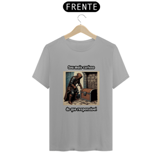 Nome do produto T-Shirt Classic RPG cômica