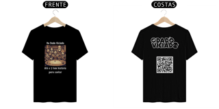 Nome do produto T-Shirt Classic RPG cômica Dado Viciado