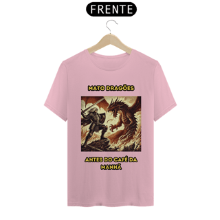 Nome do produto T-Shirt Classic RPG cômica