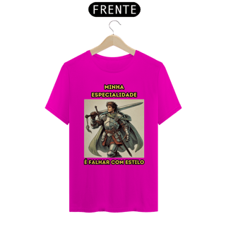 Nome do produto T-Shirt Classic RPG cômica