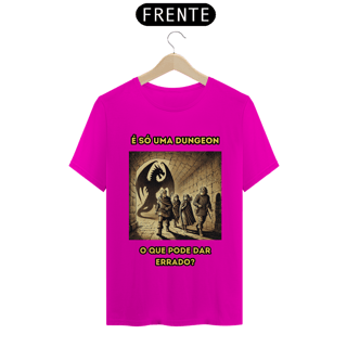 Nome do produto T-Shirt Classic RPG cômica