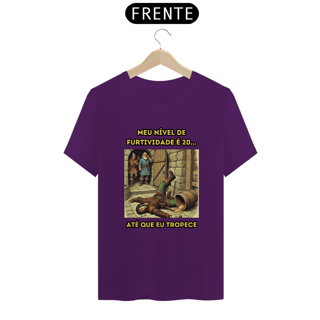 Nome do produto T-Shirt Classic RPG cômica