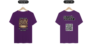 Nome do produto T-Shirt Classic RPG cômica Dado Viciado