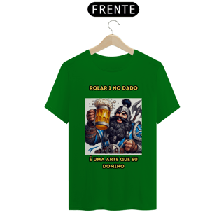 Nome do produto T-Shirt Classic RPG cômica